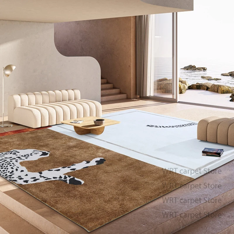 Printed Rug Abstract - Tappeto Decorativo per Soggiorno con Stampa