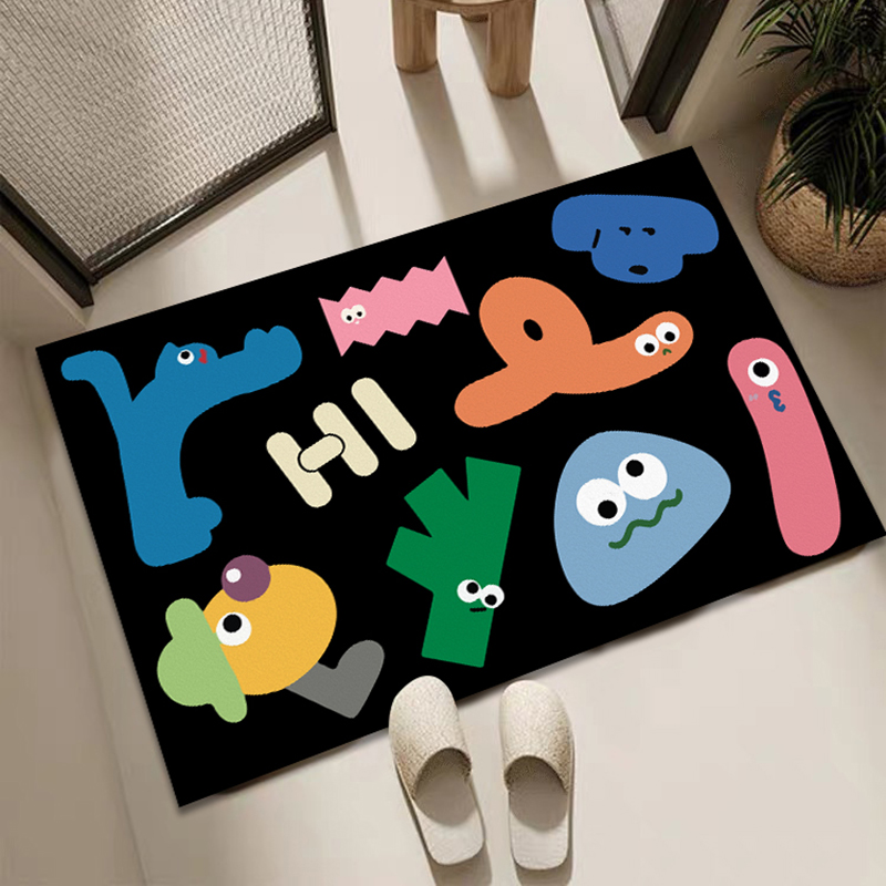 Simpatico tappetino in velluto - Printed Rug Abstract recensione e prezzo