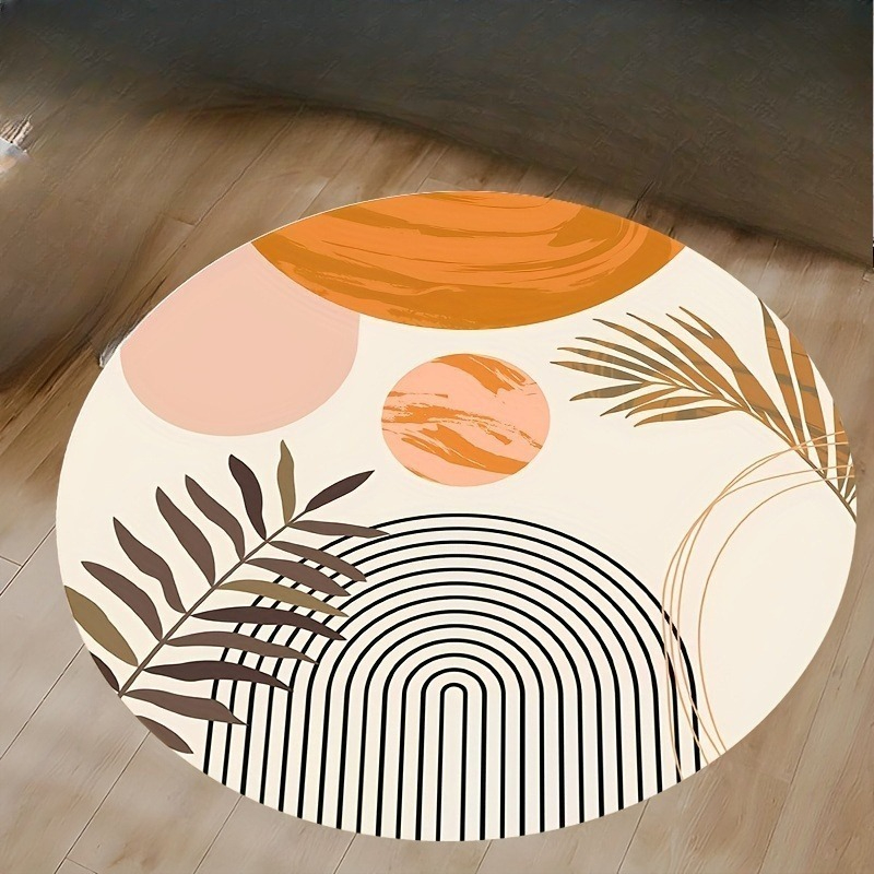 Tappeto Circolare Moderno di M - Printed Rug Abstract recensione e prezzo